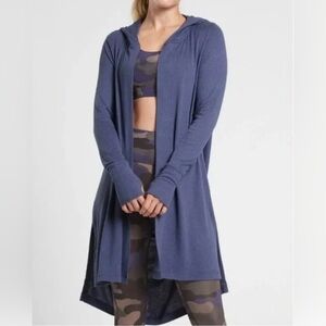 Athleta Blue Knit Sweater